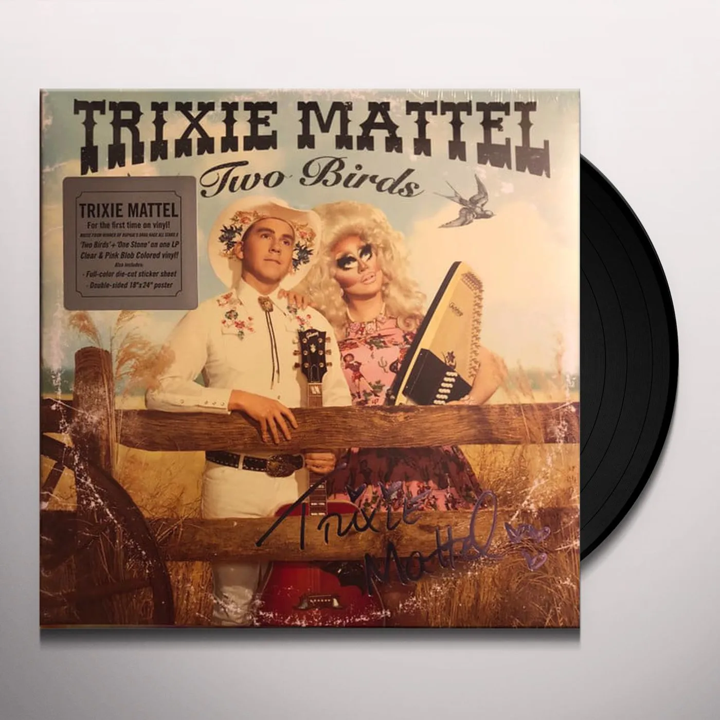 Trixie Mattel TWO BIRDS ONE STONE Vinyl Record