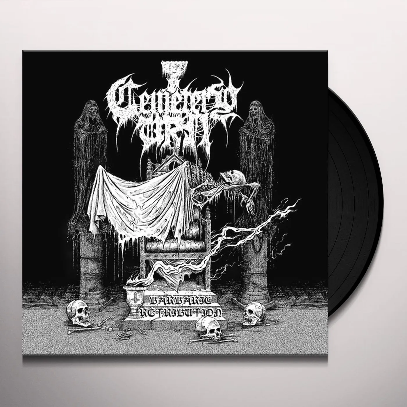 Cemetery Urn Barbaric Retribution Vinyl Record