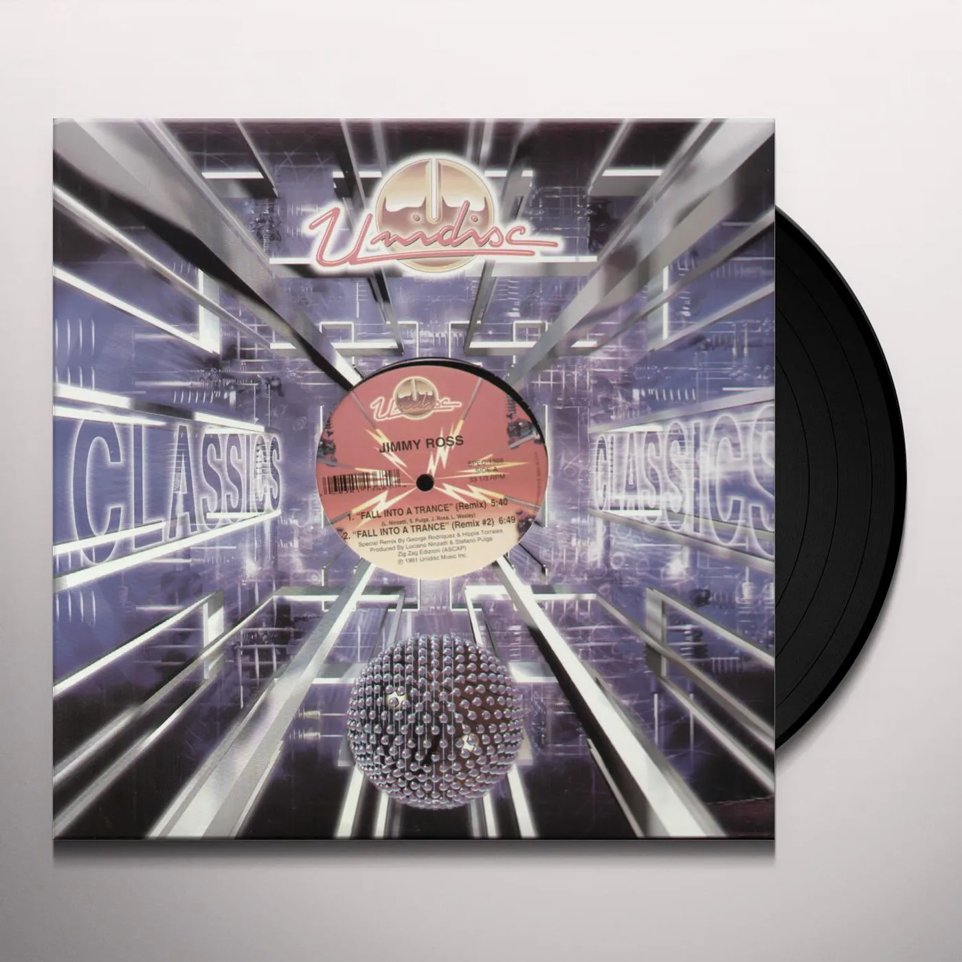 Jimmy Ross Fall Into a Trance Vinyl Record