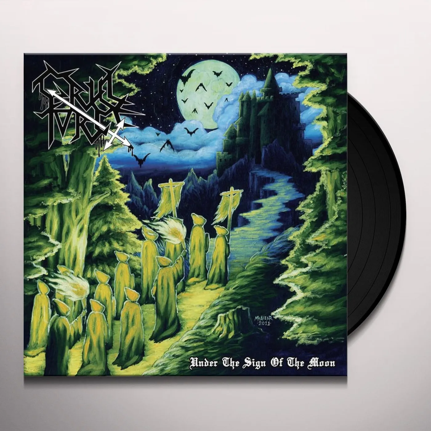 Cruel Force LP - Under The Sign Of The Moon (Ancient Moon Coloured Vinyl)