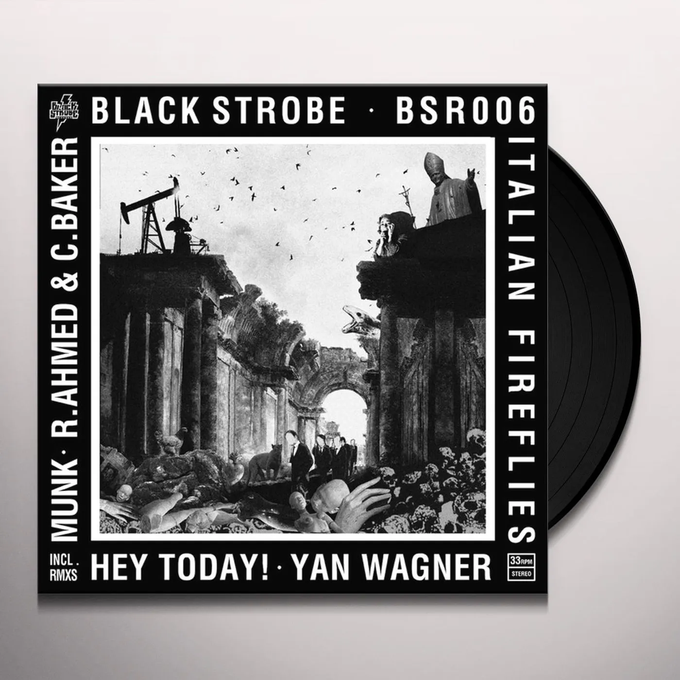 Black Strobe Italian FireFlies Vinyl Record