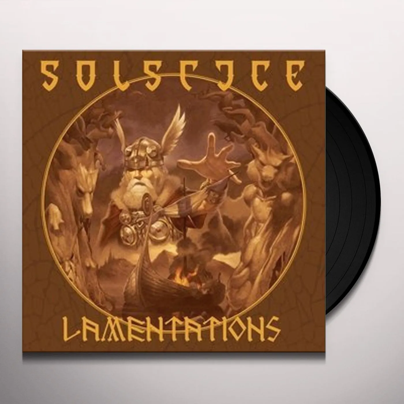 Solstice  LAMENTATIONS Vinyl Record - UK Release