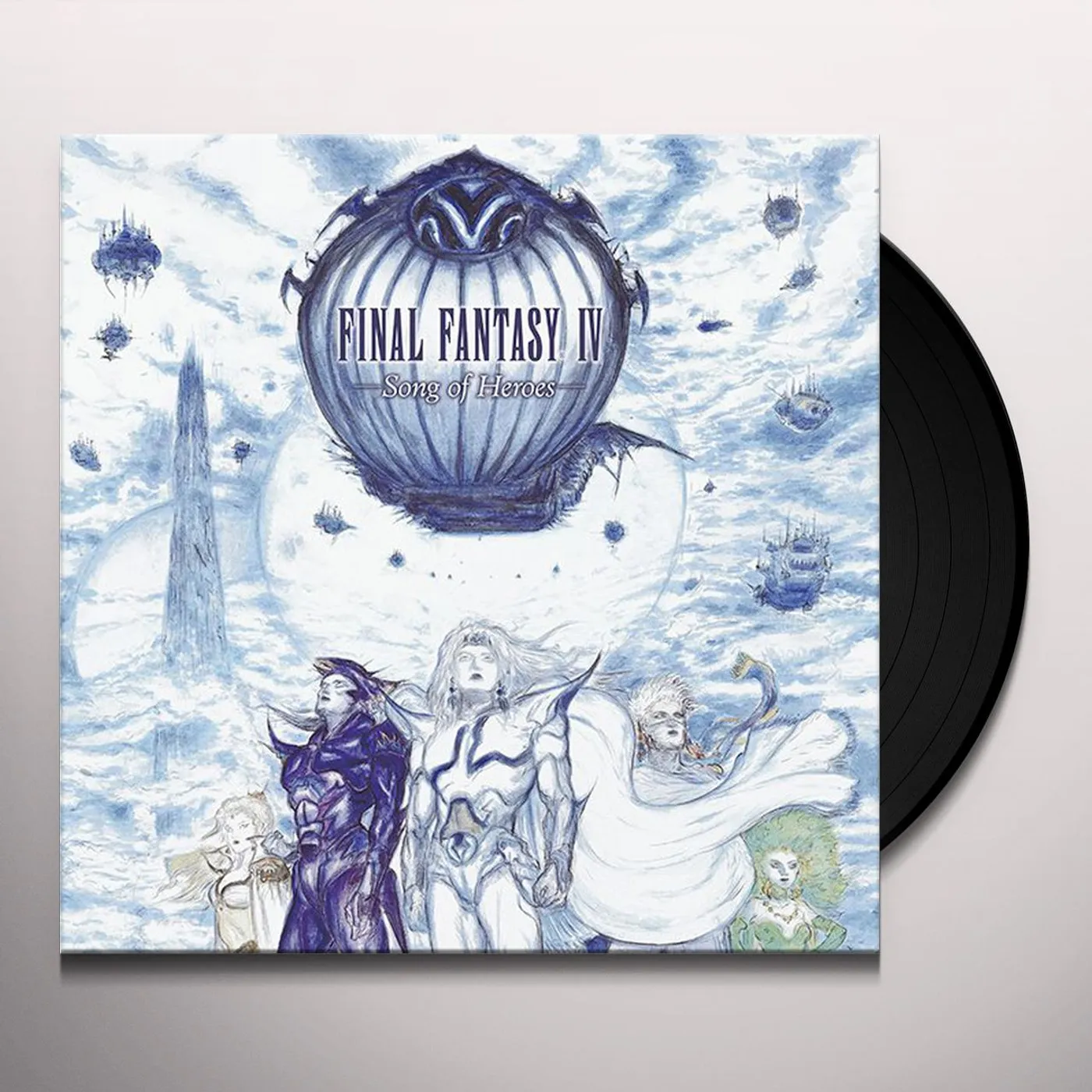 Game Music FINAL FANTASY 4 (SONG OF HEROES) / Original Soundtrack Vinyl Record