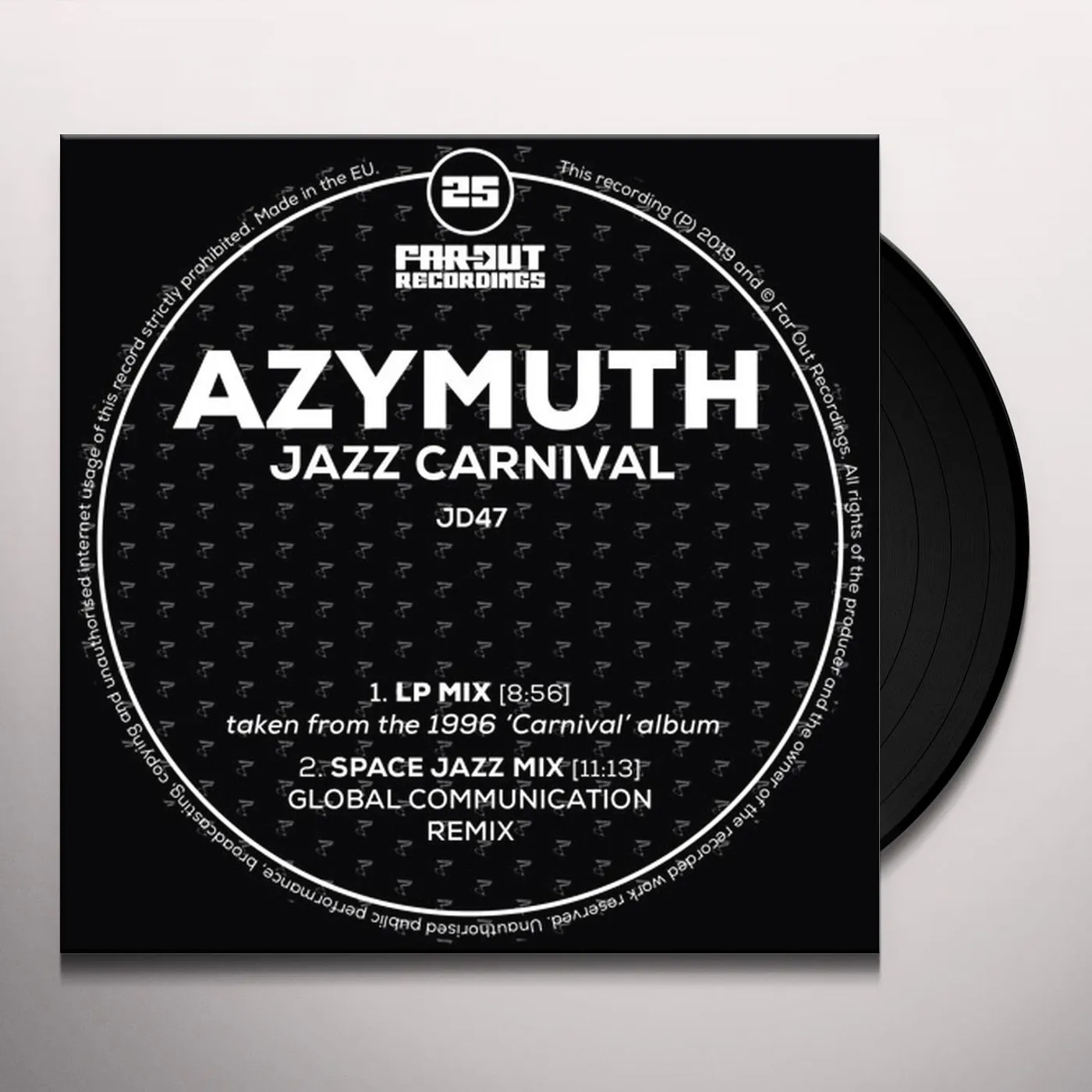 Azymuth Jazz Carnival Vinyl Record