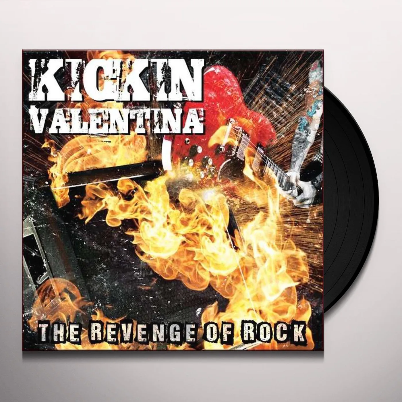 Kickin Valentina REVENGE OF ROCK Vinyl Record