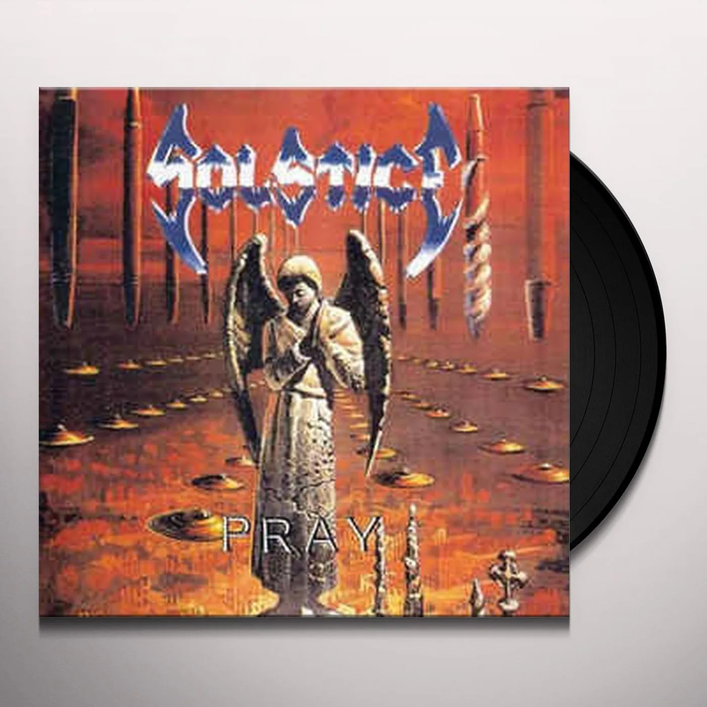 Solstice  PRAY (REISSUE/GREY VINYL) Vinyl Record