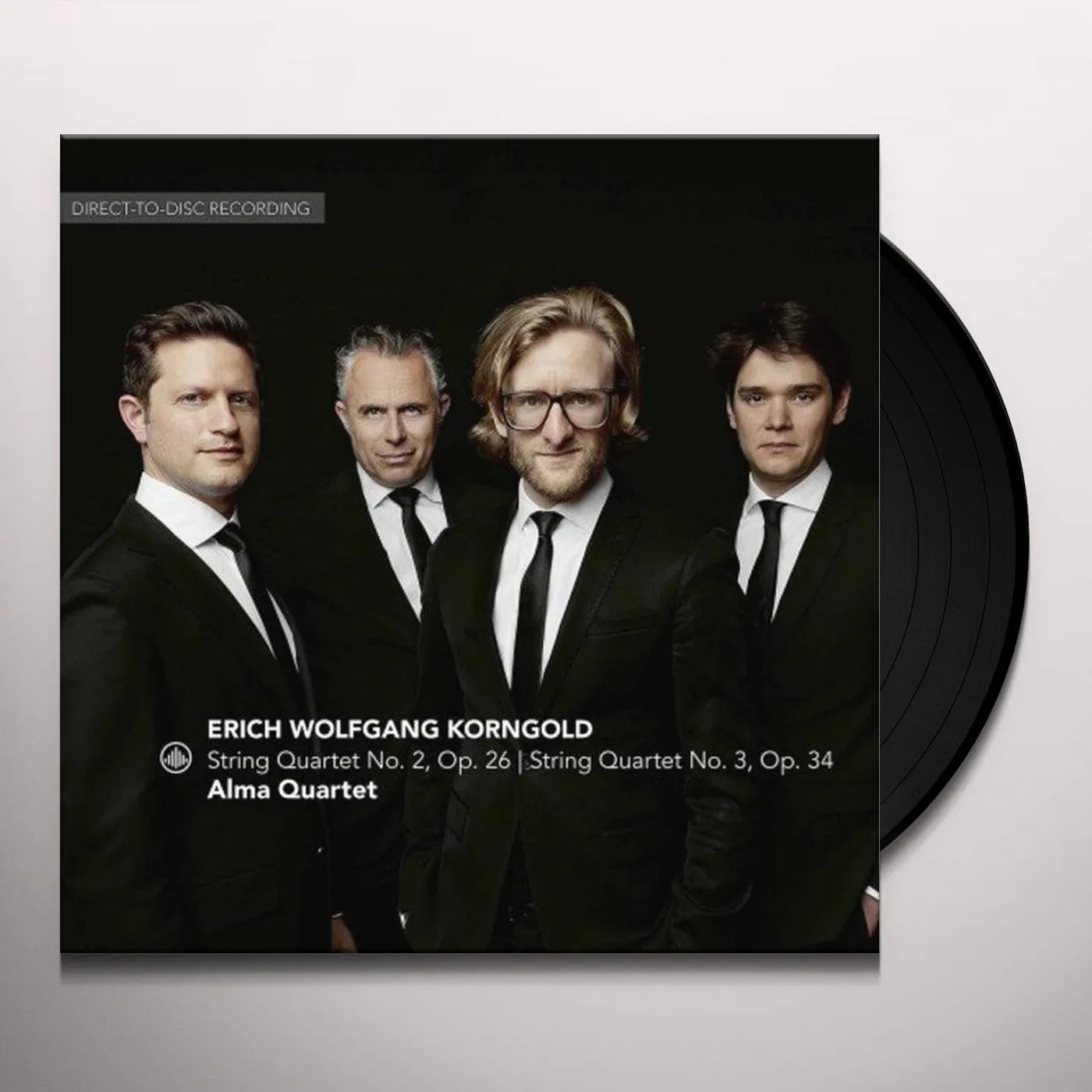 Alma Quartet KORNGOLD: STRING QUARTET NOS. 2, OP. 26 & NO. 3, OP. 34 Vinyl Record