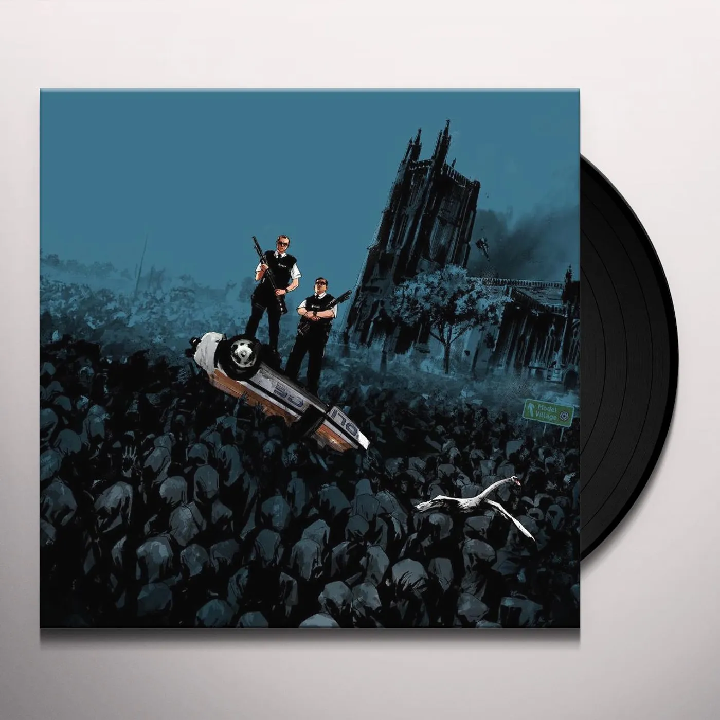 David Arnold HOT FUZZ / Original Soundtrack Vinyl Record