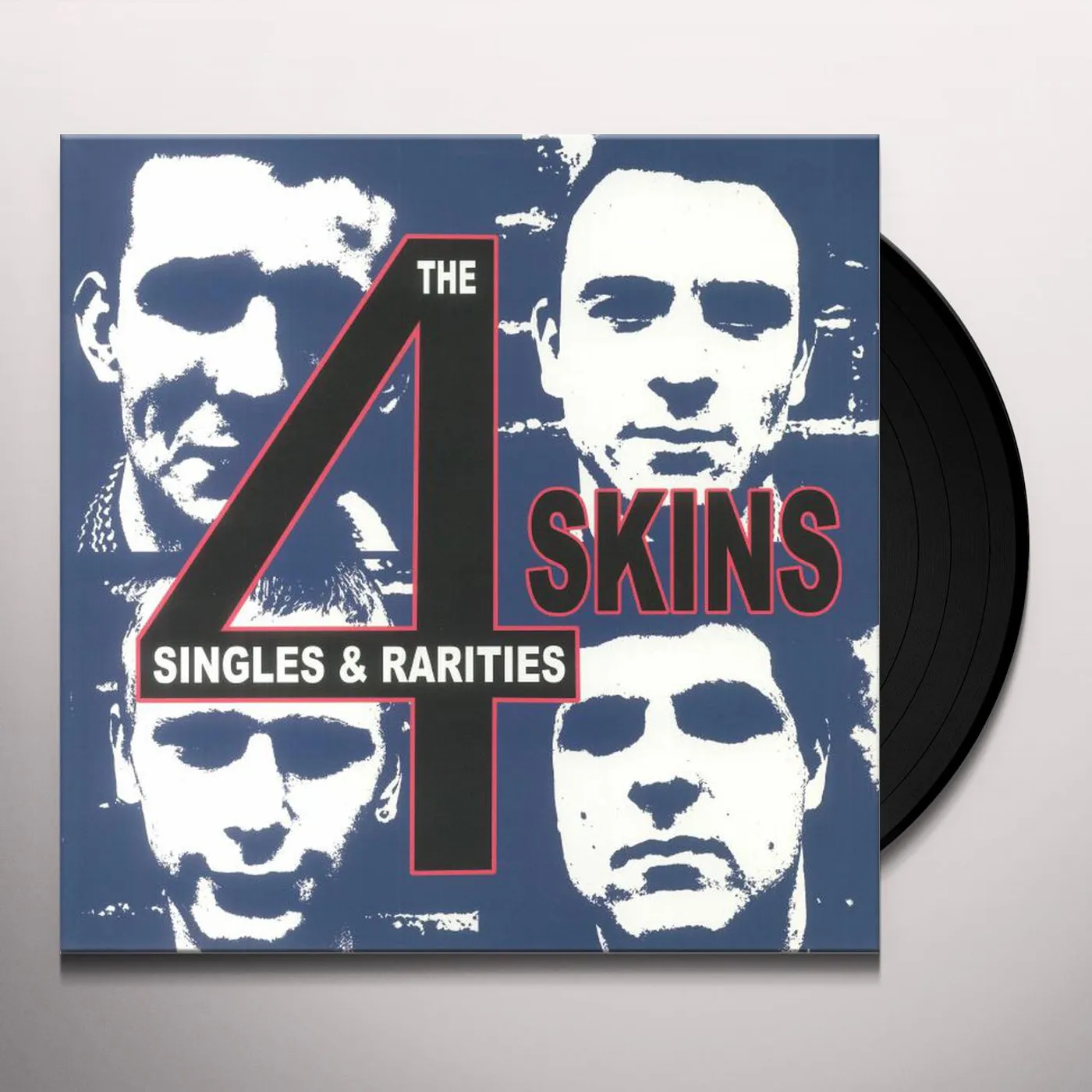 4 Skins SINGLES & RARITIES Vinyl Record