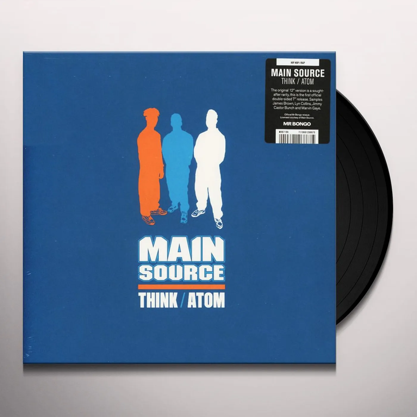 Main Source Think / Atom Vinyl Record