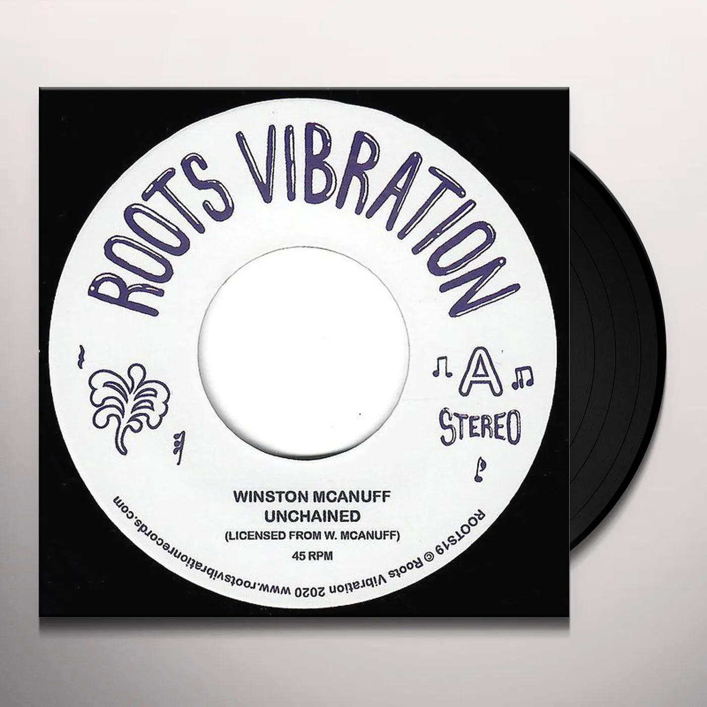 Winston McAnuff UNCHAINED Vinyl Record