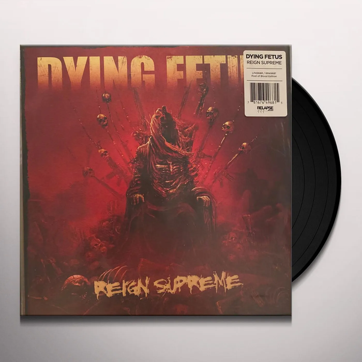 Dying Fetus REIGN SUPREME Vinyl Record