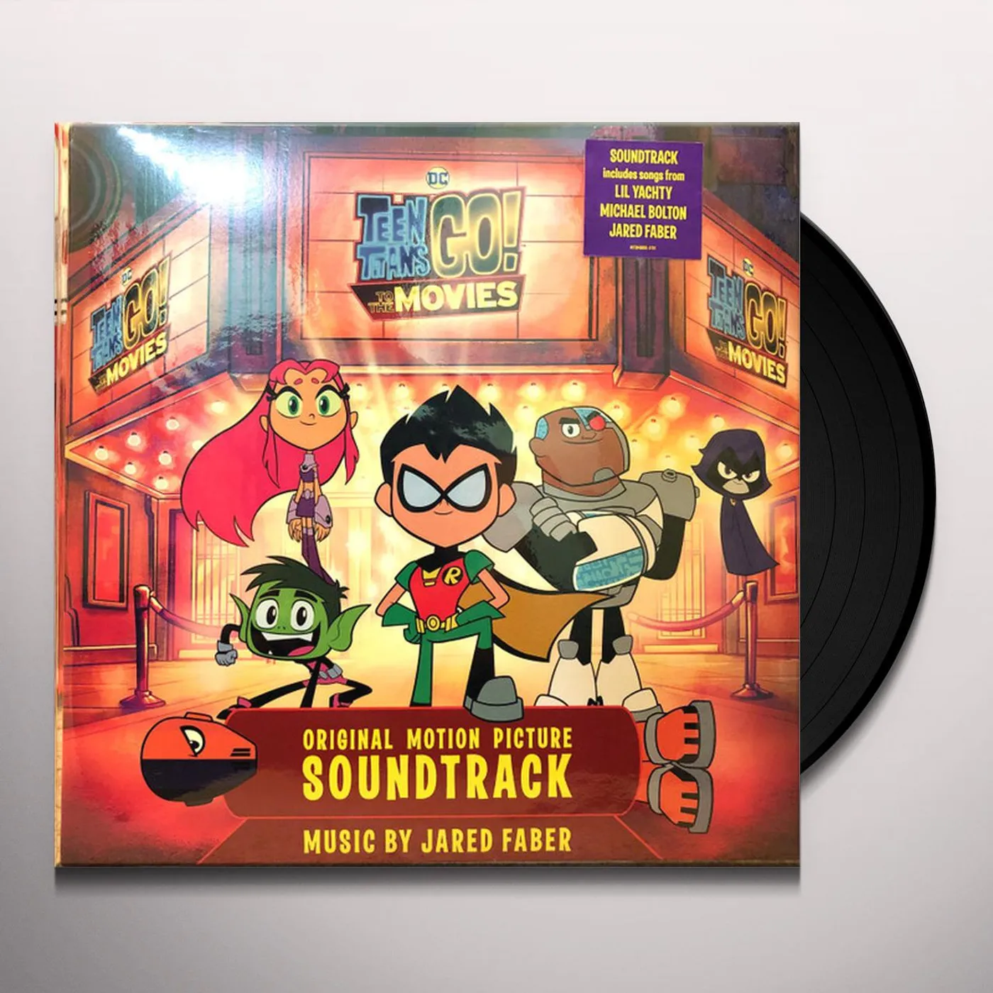 TEEN TITANS GO TO THE MOVIES / Original Soundtrack Vinyl Record