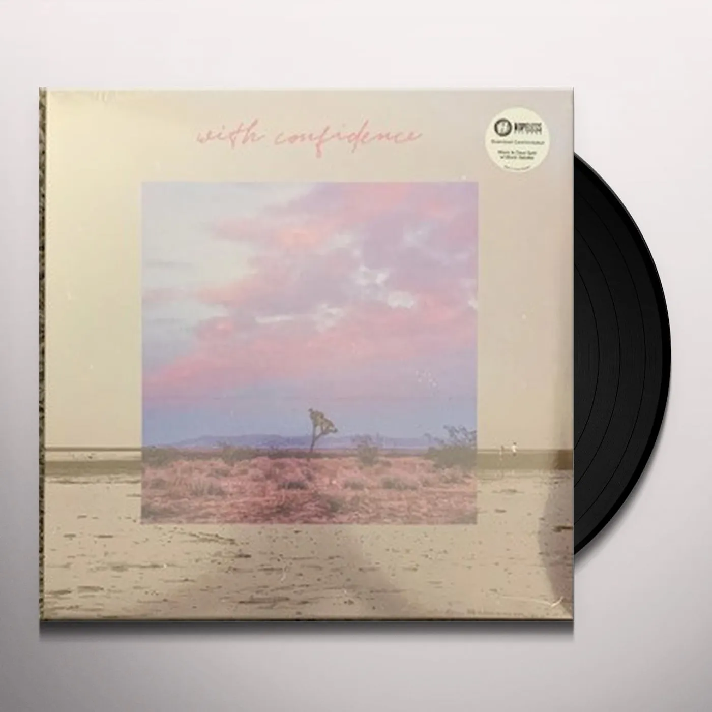 WITH CONFIDENCE (BONE VINYL) Vinyl Record - Colored Vinyl, White Vinyl