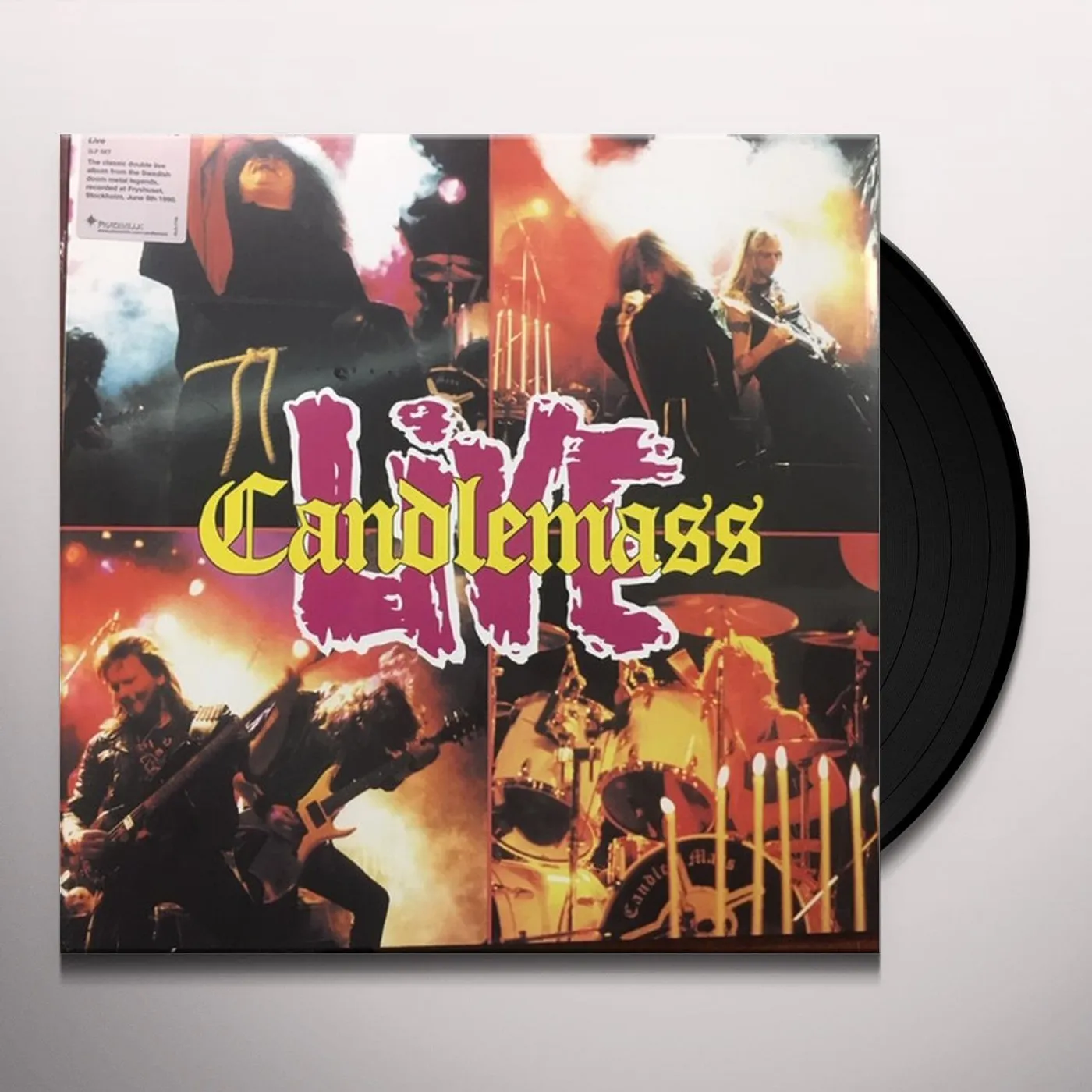 CANDLEMASS LIVE Vinyl Record