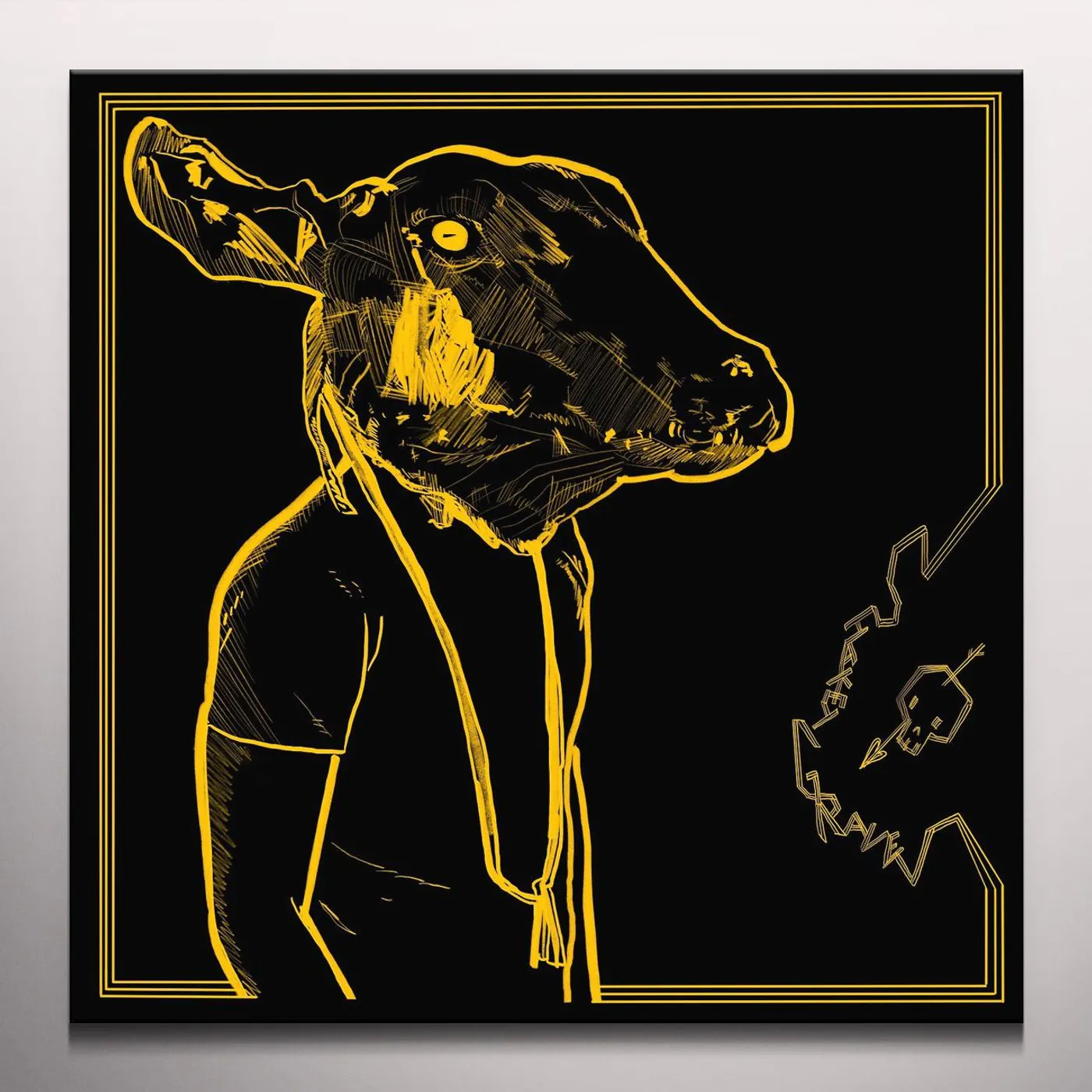 Shakey Graves ROLL THE BONES X (GOLD & BLACK VINYL) Vinyl Record