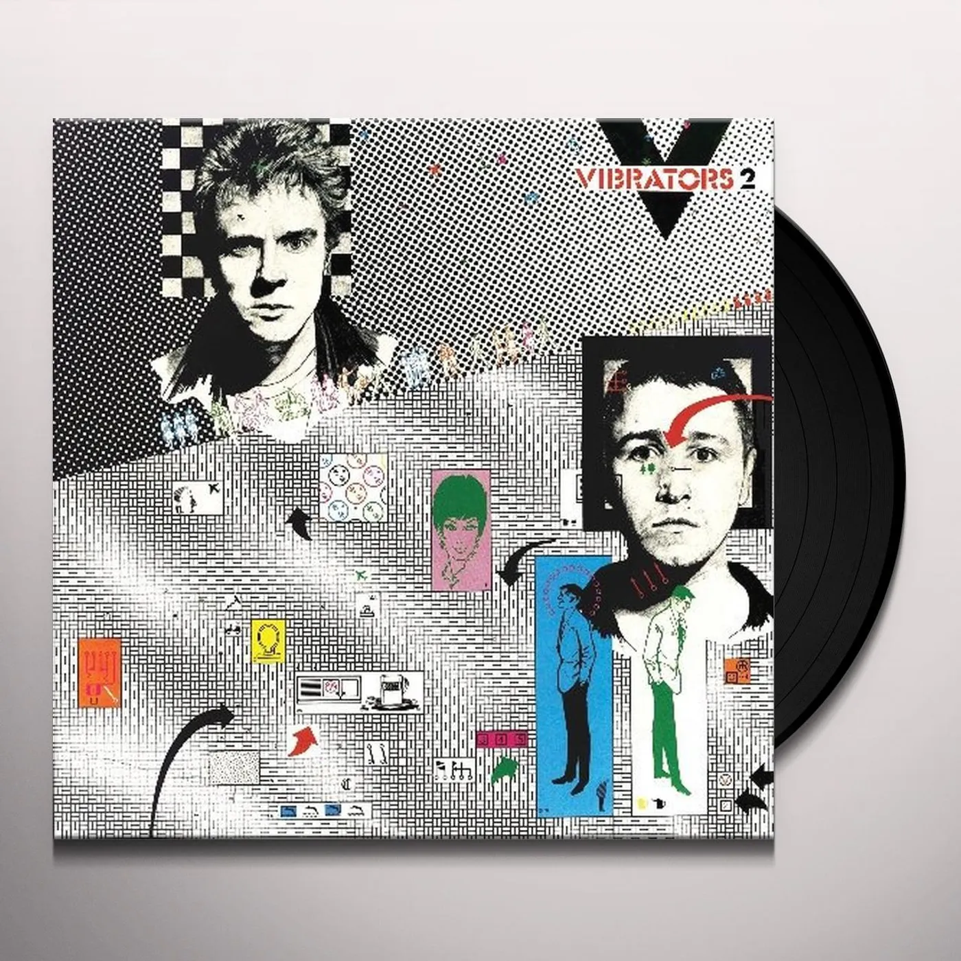 The Vibrators V2 Vinyl Record