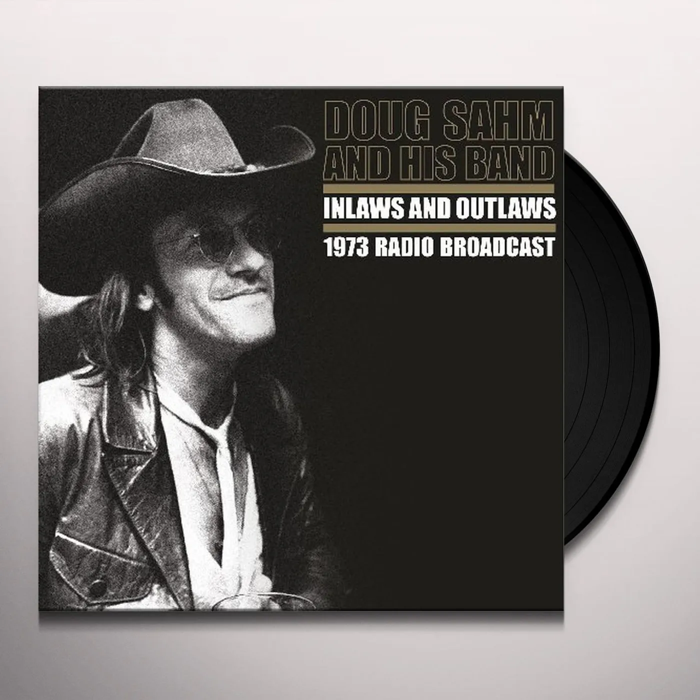 Doug Sahm INLAWS & OUTLAWS Vinyl Record