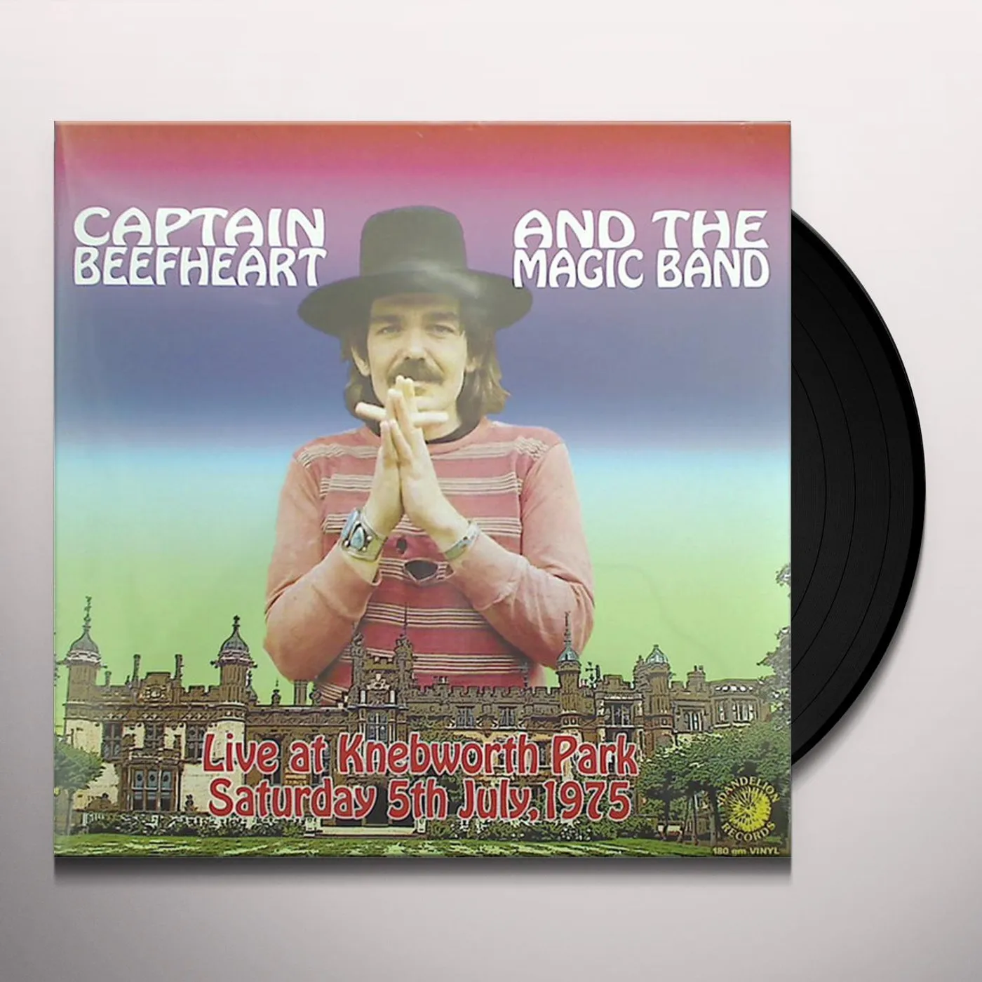 Captain Beefheart LIVE AT KNEBWORTH 1975 Vinyl Record