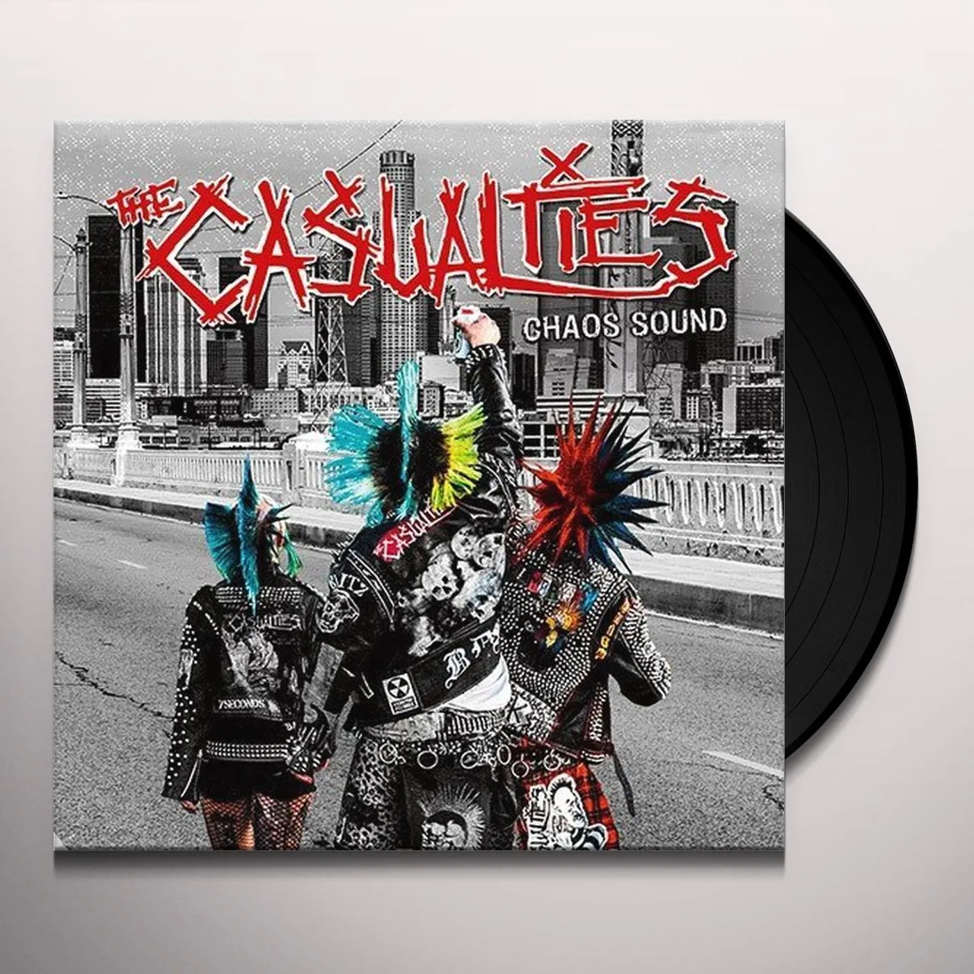 The Casualties Chaos Sound Vinyl Record