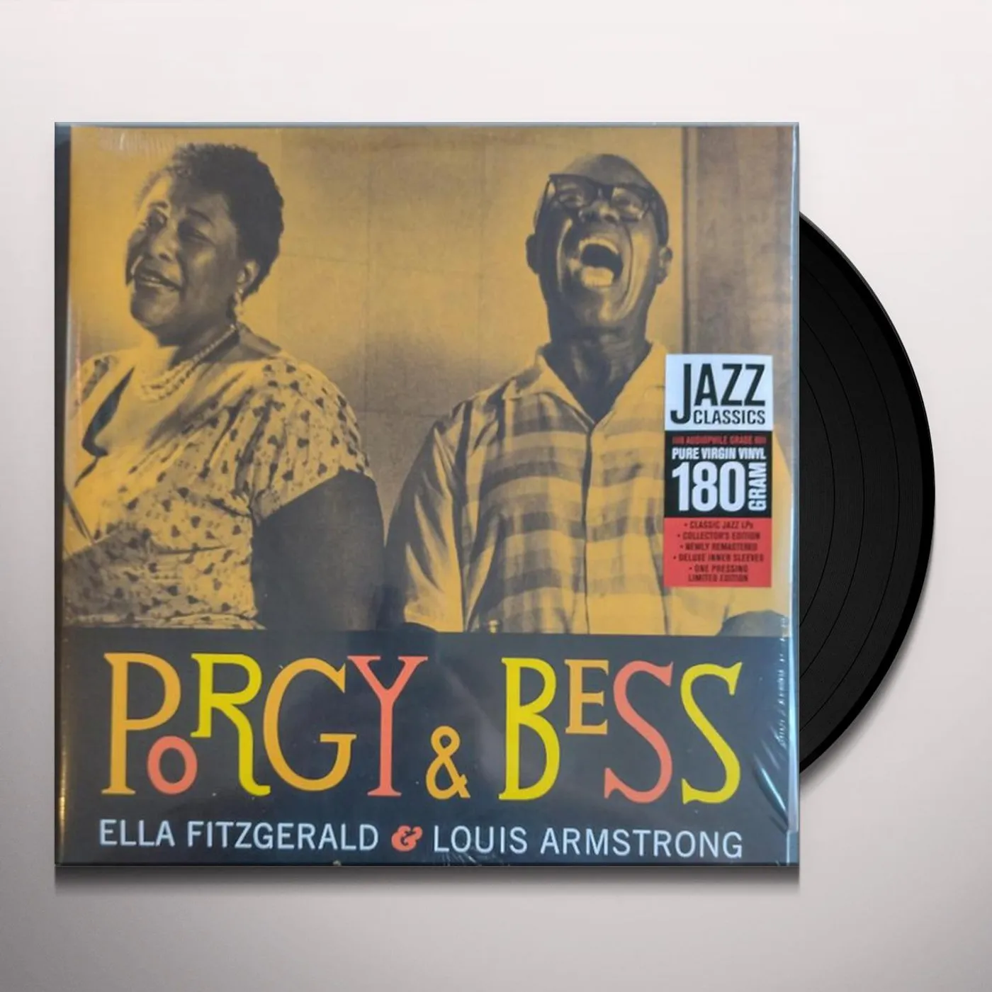Ella Fitzgerald & Louis Armstrong PORGY & BESS (2LP) Vinyl Record