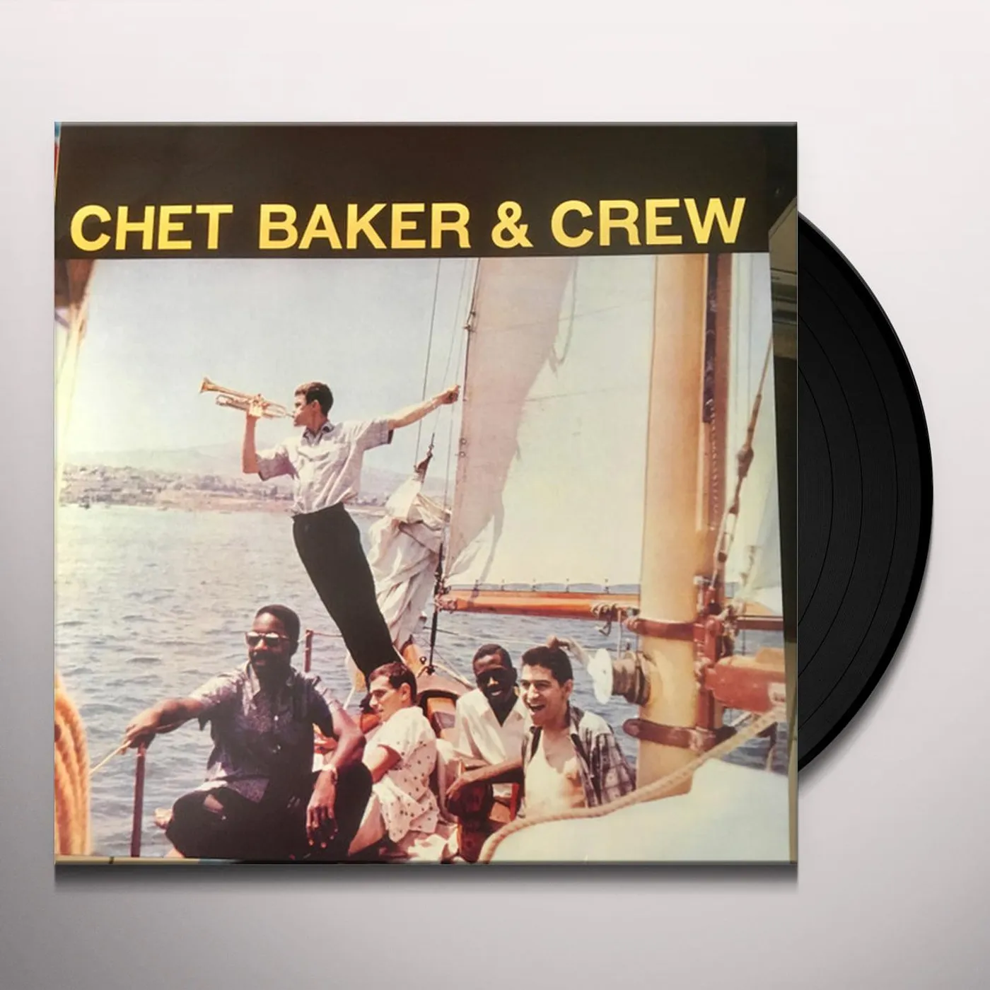 CHET BAKER & CREW Vinyl Record - Colored Vinyl, Yellow Vinyl, Spain Release