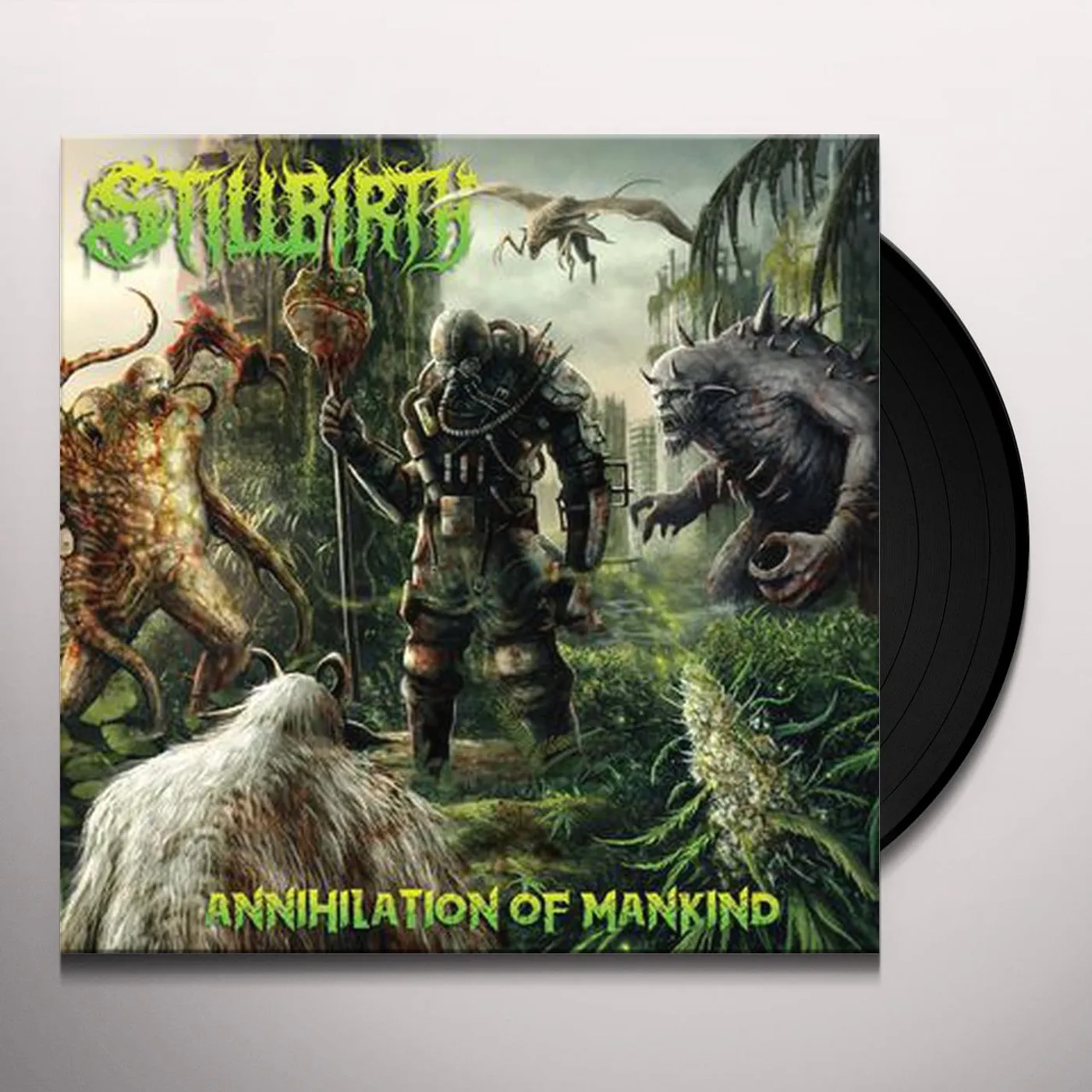 Stillbirth Annihilation of Mankind Vinyl Record
