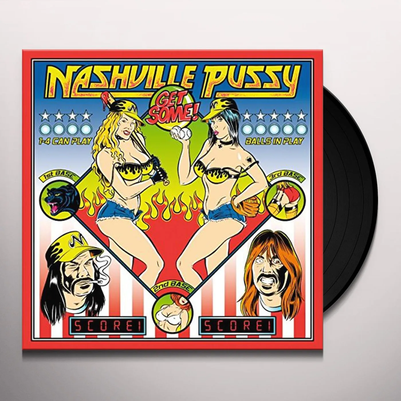 Nashville Pussy Get Some Vinyl Record
