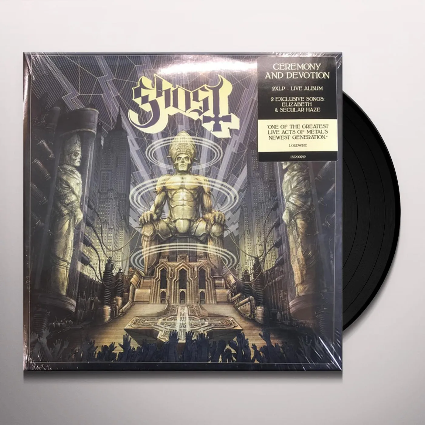 B A C Ghost CEREMONY & DEVOTION Vinyl Record