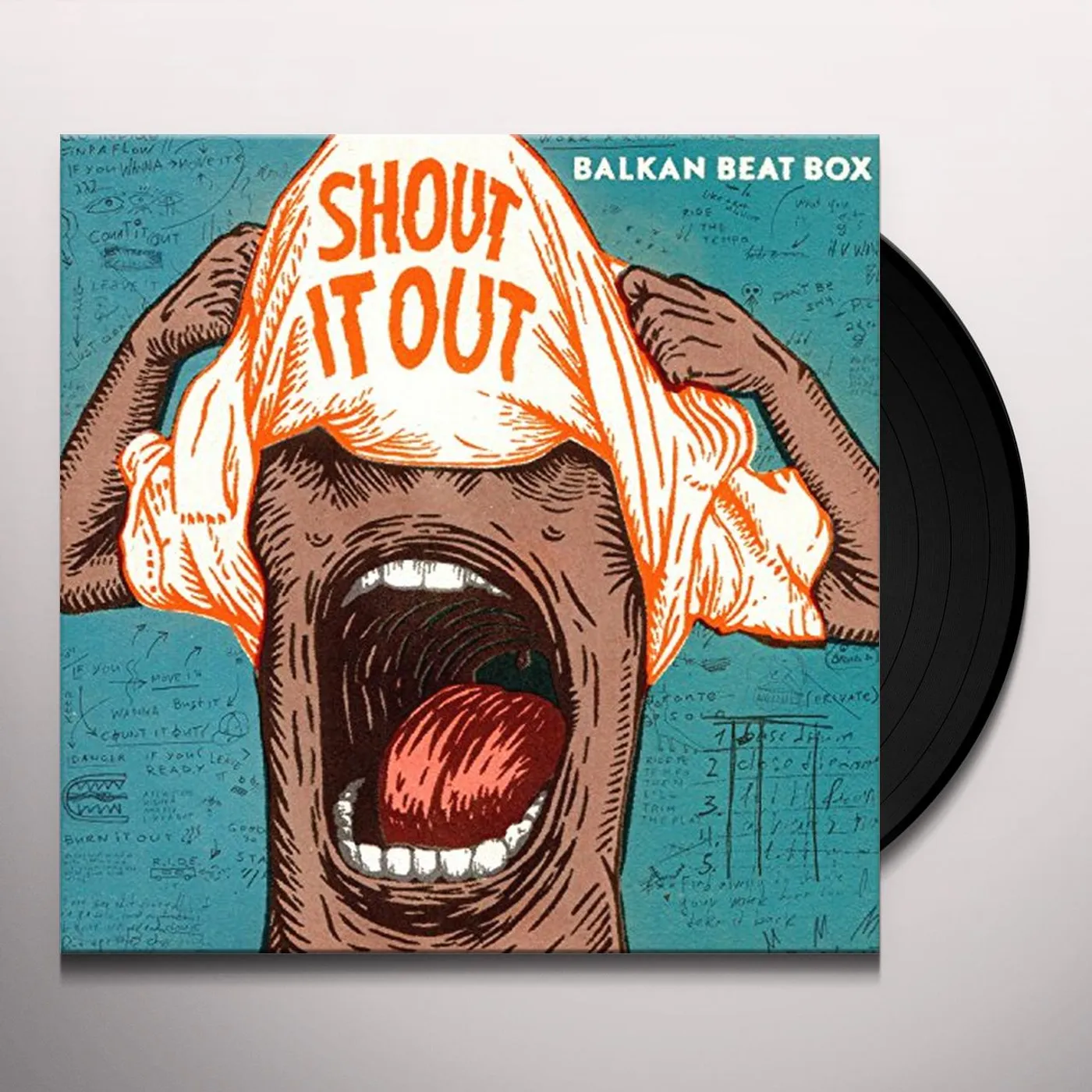 Balkan Beat Box Shout It Out Vinyl Record