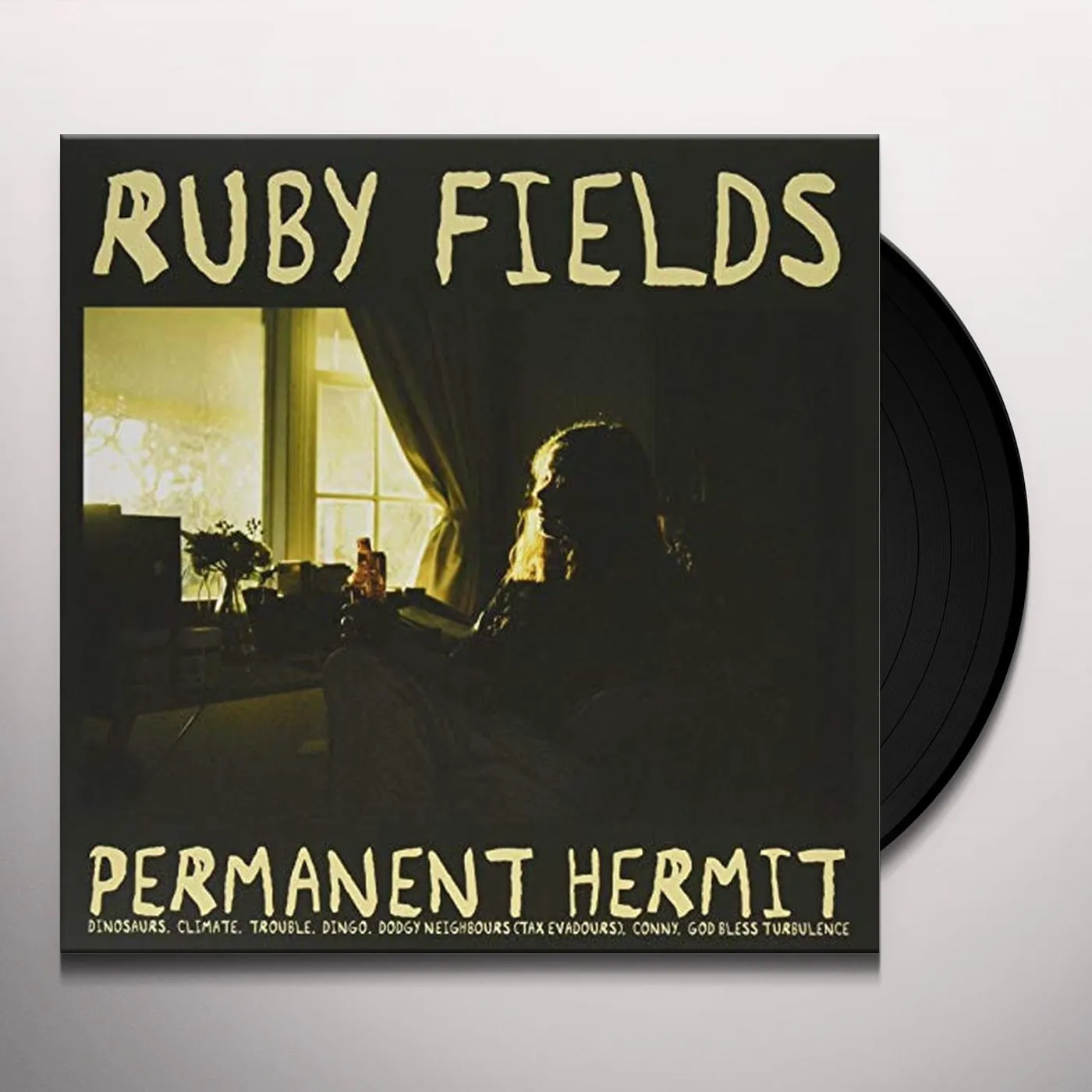 Ruby Fields PERMANENT HERMIT / YOUR DAD'S OPINION FOR DINNER Vinyl Record
