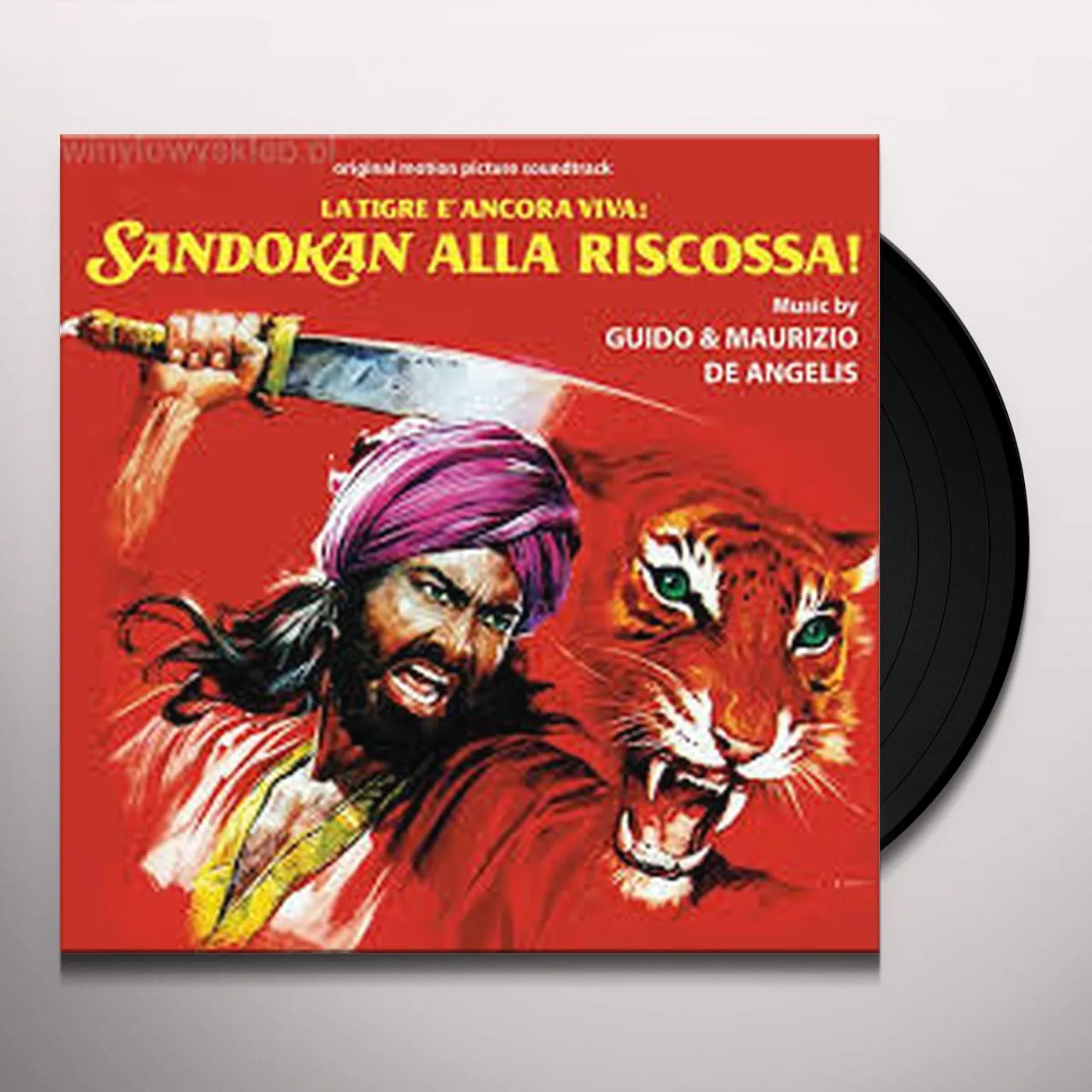 Guido & Maurizio De Angelis LA TIGRA E ANCORA VIVA: SANDOKAN ALLA RISCOSSA Vinyl Record