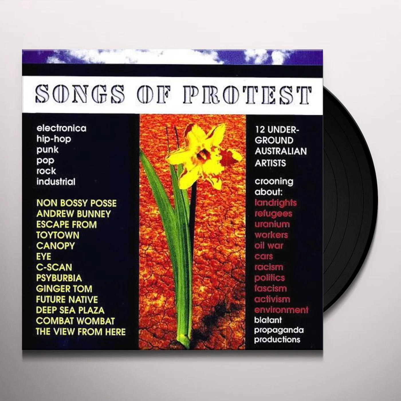 PROTEST SONGS / VARIOUS Vinyl Record
