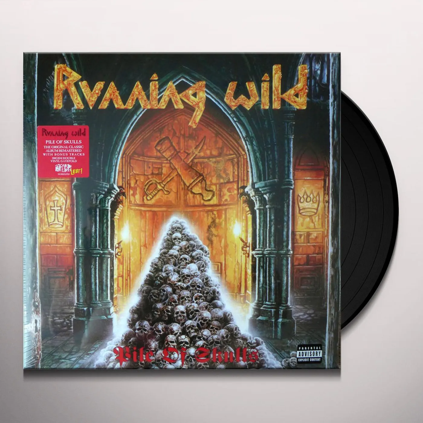 Running Wild Pile of Skulls Vinyl Record