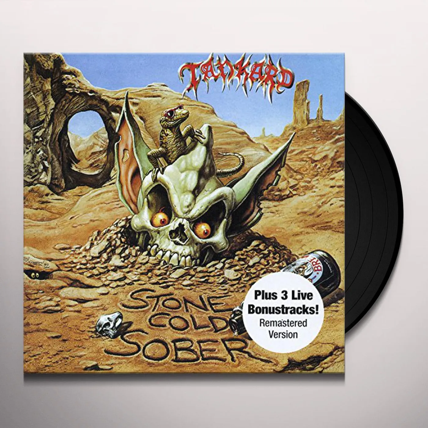 Tankard Stone Cold Sober Vinyl Record