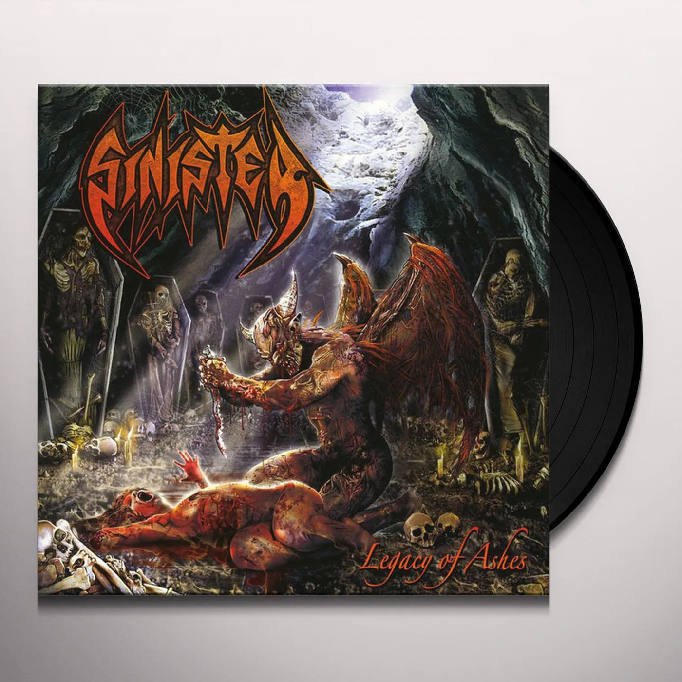 Sinister Legacy Of Ashes Vinyl Record