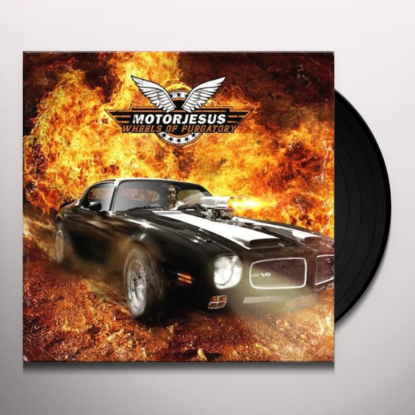 Motorjesus WHEELS OF PURGATORY (BONUS CD) Vinyl Record