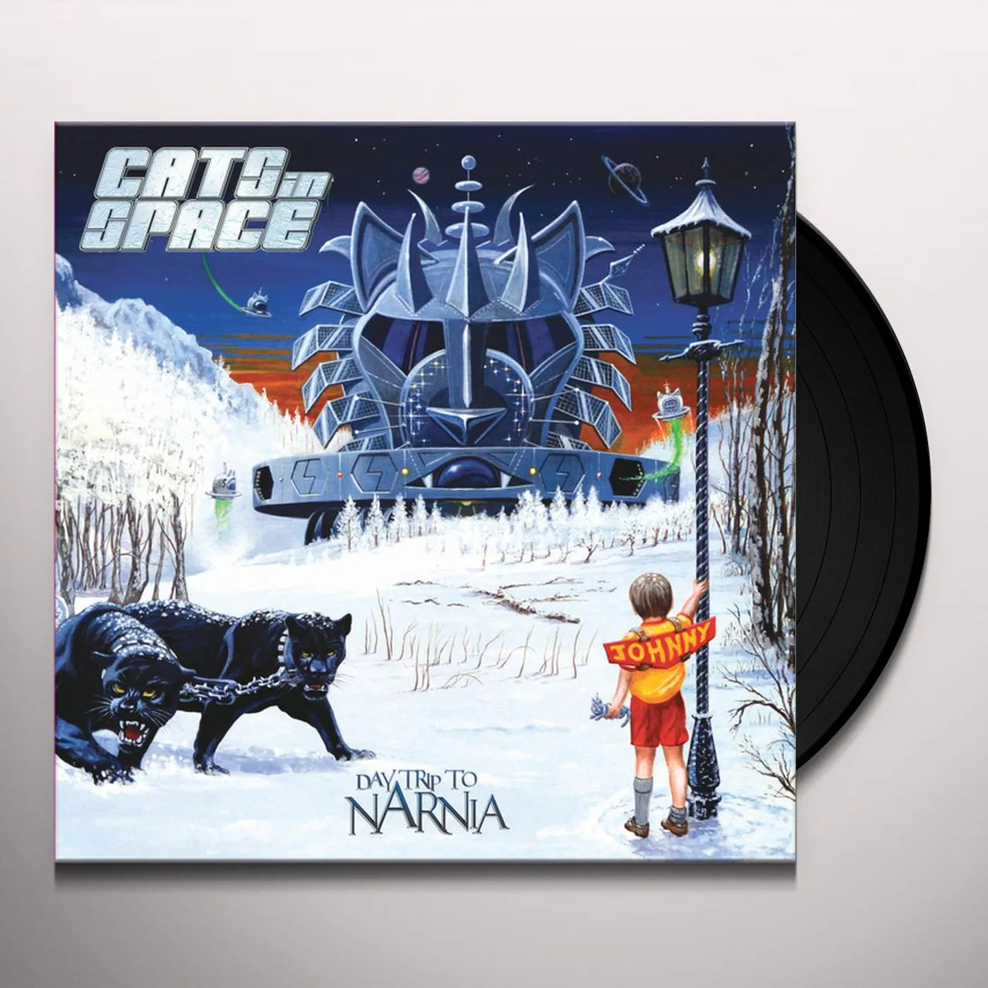 Cats in Space Day Trip To Narnia Vinyl Record
