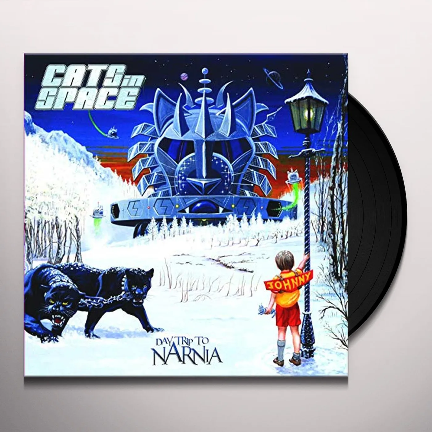 Cats in Space Day Trip To Narnia Vinyl Record