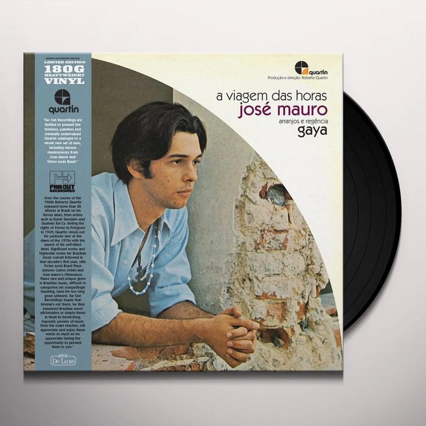 Jose Mauro VIAGEM DAS HORAS Vinyl Record