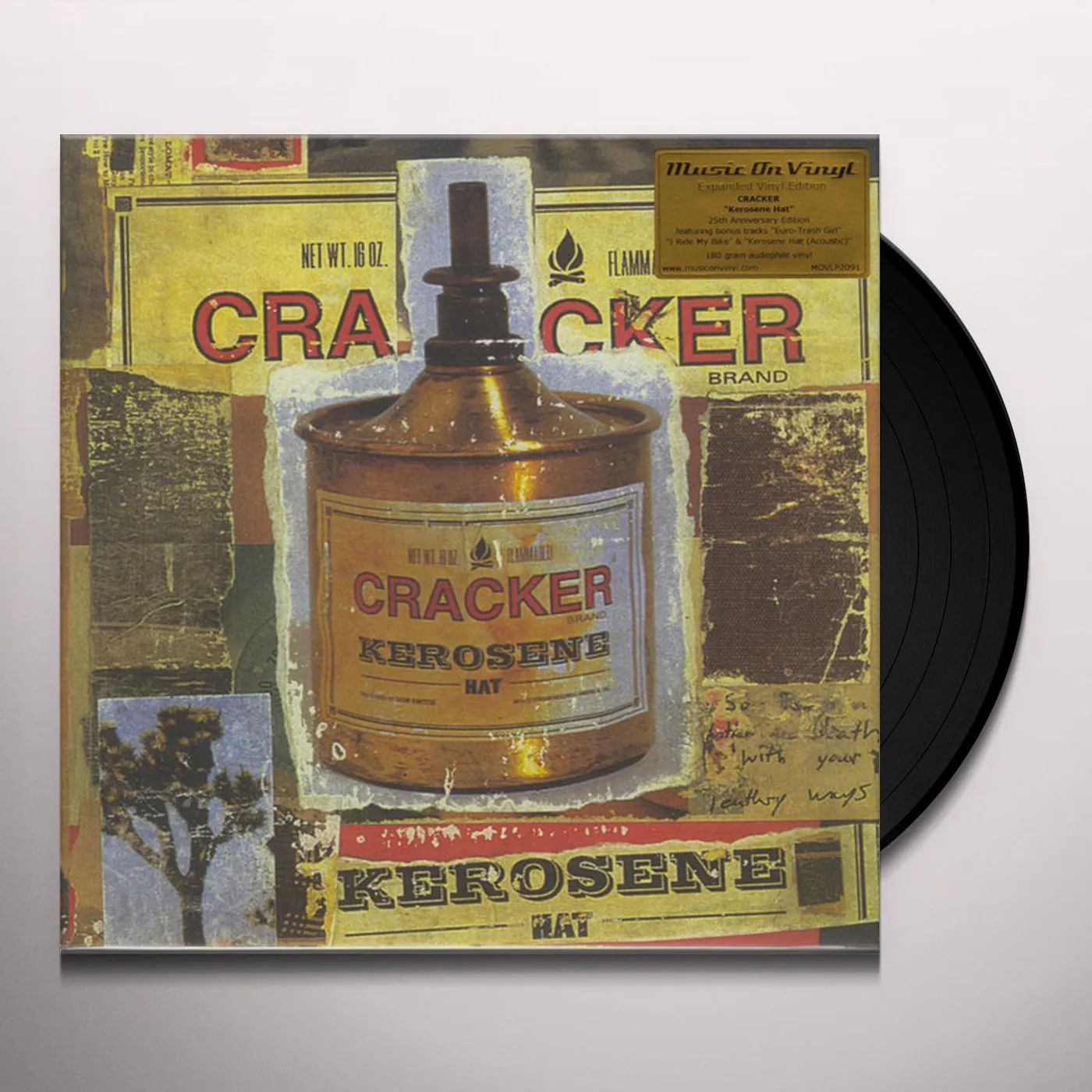 Cracker KEROSENE HAT (180G/GATEFOLD SLEEVE/25TH ANNIVERSARY) Vinyl Record