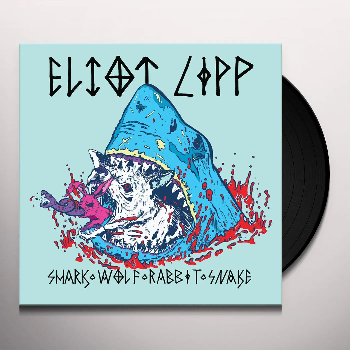 Eliot Lipp SHARK WOLF RABBIT SNAKE Vinyl Record