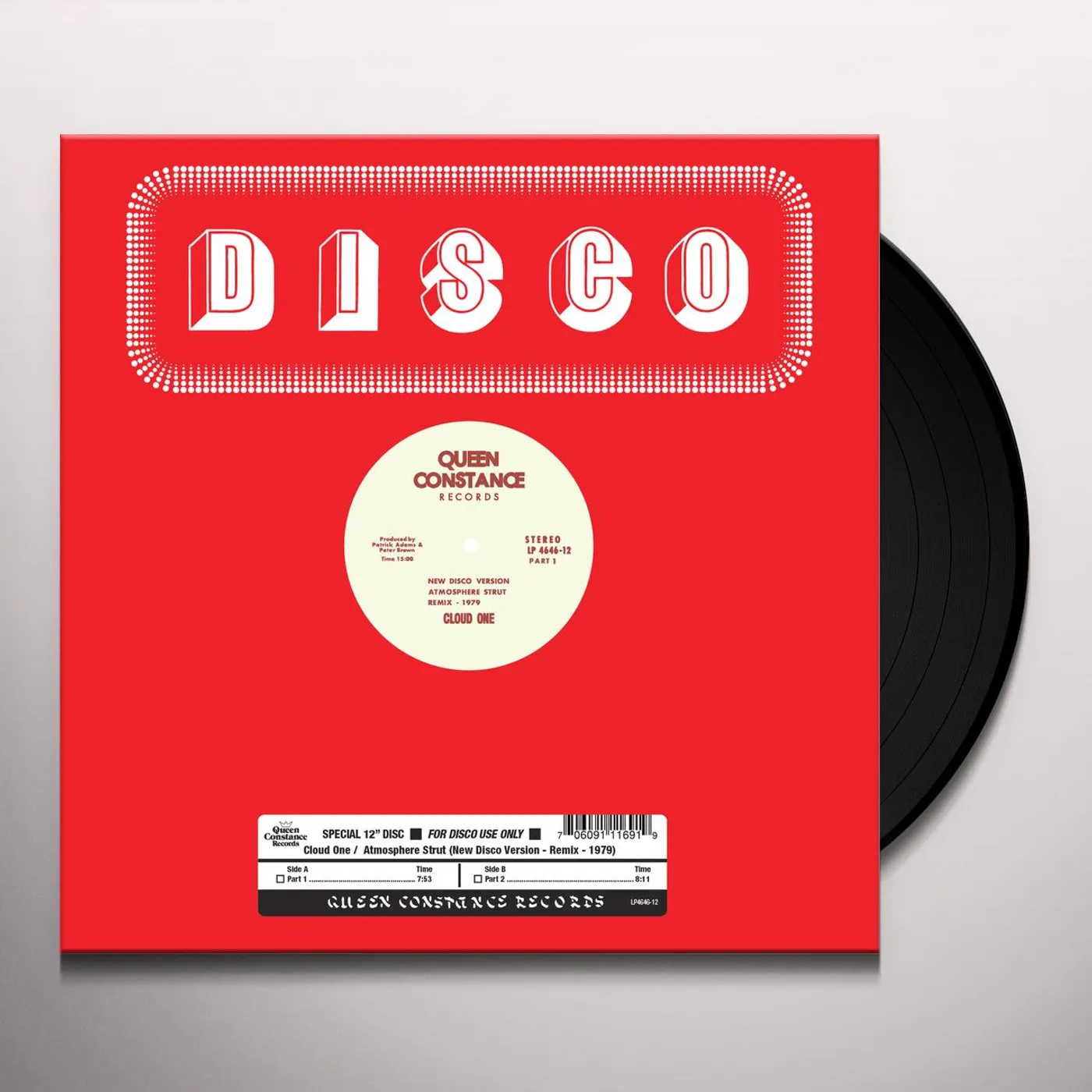 Cloud One ATMOSPHERE STRUT (NEW DISCO VERSION-REMIX-1979) Vinyl Record