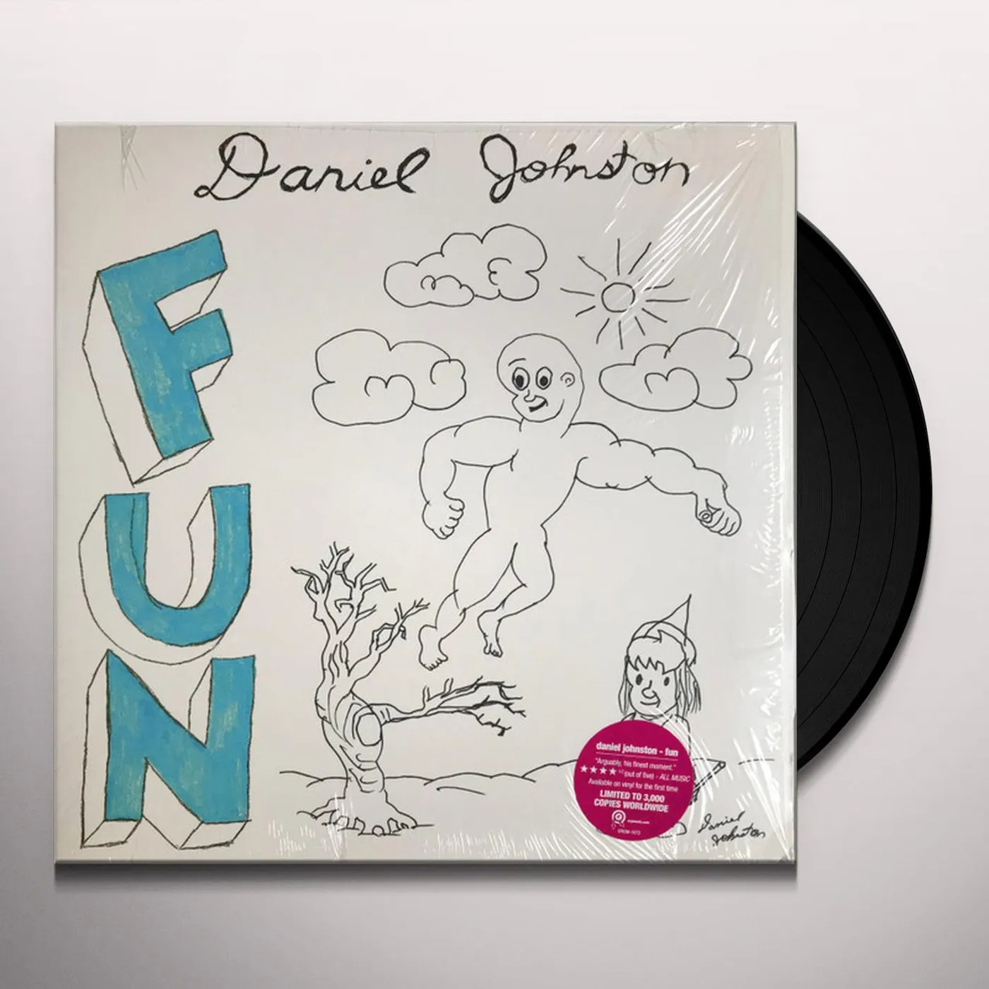 Daniel Johnston Fun Vinyl Record