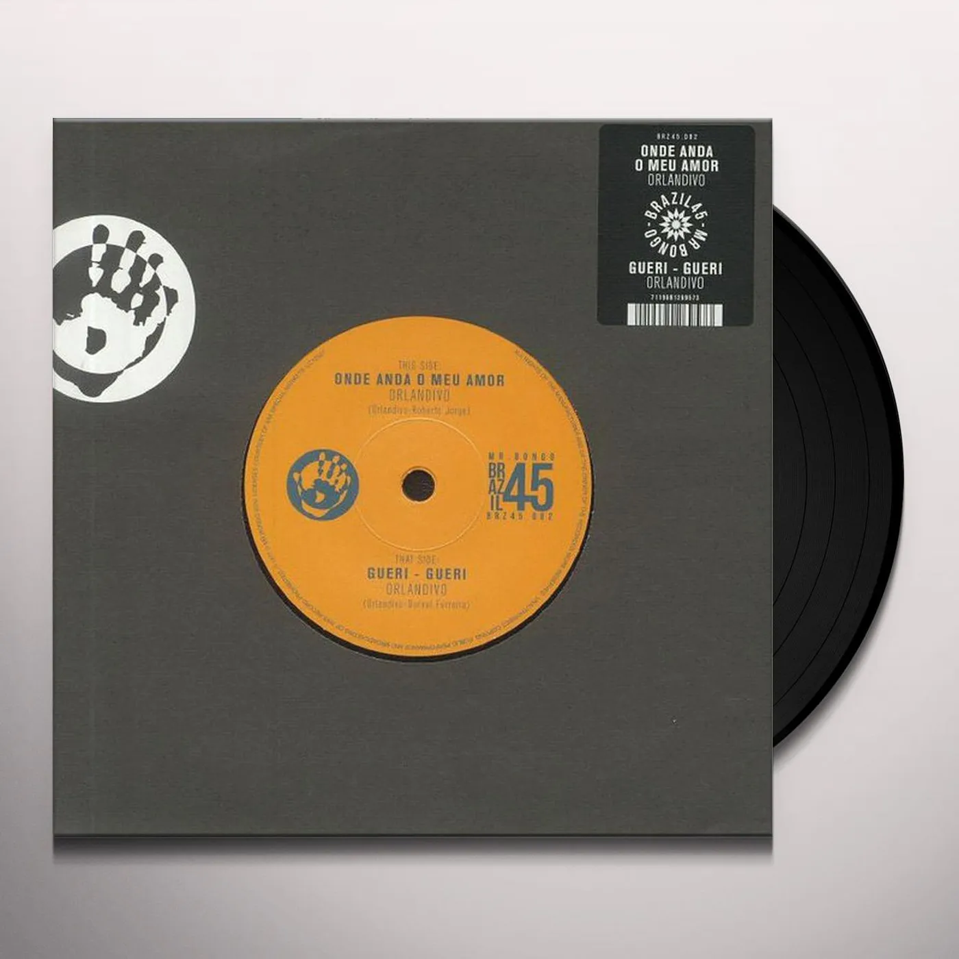 Orlandivo Onde Anda O Meu Amor / Gueri Gueri  Vinyl Record