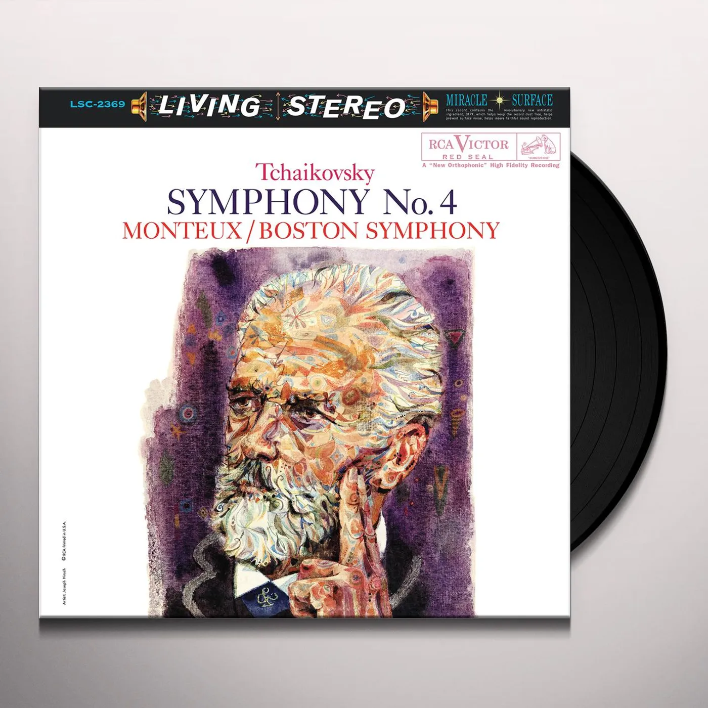 Pierre Monteux TCHAIKOVSKY: SYMPHONY NO. 4 Vinyl Record