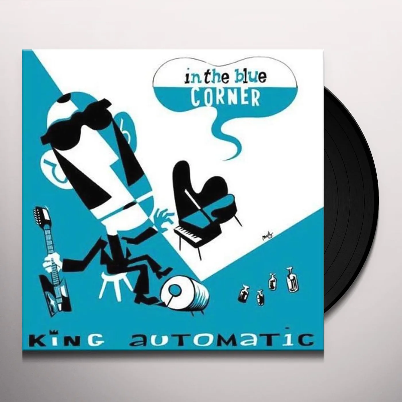 King Automatic In the Blue Corner Vinyl Record