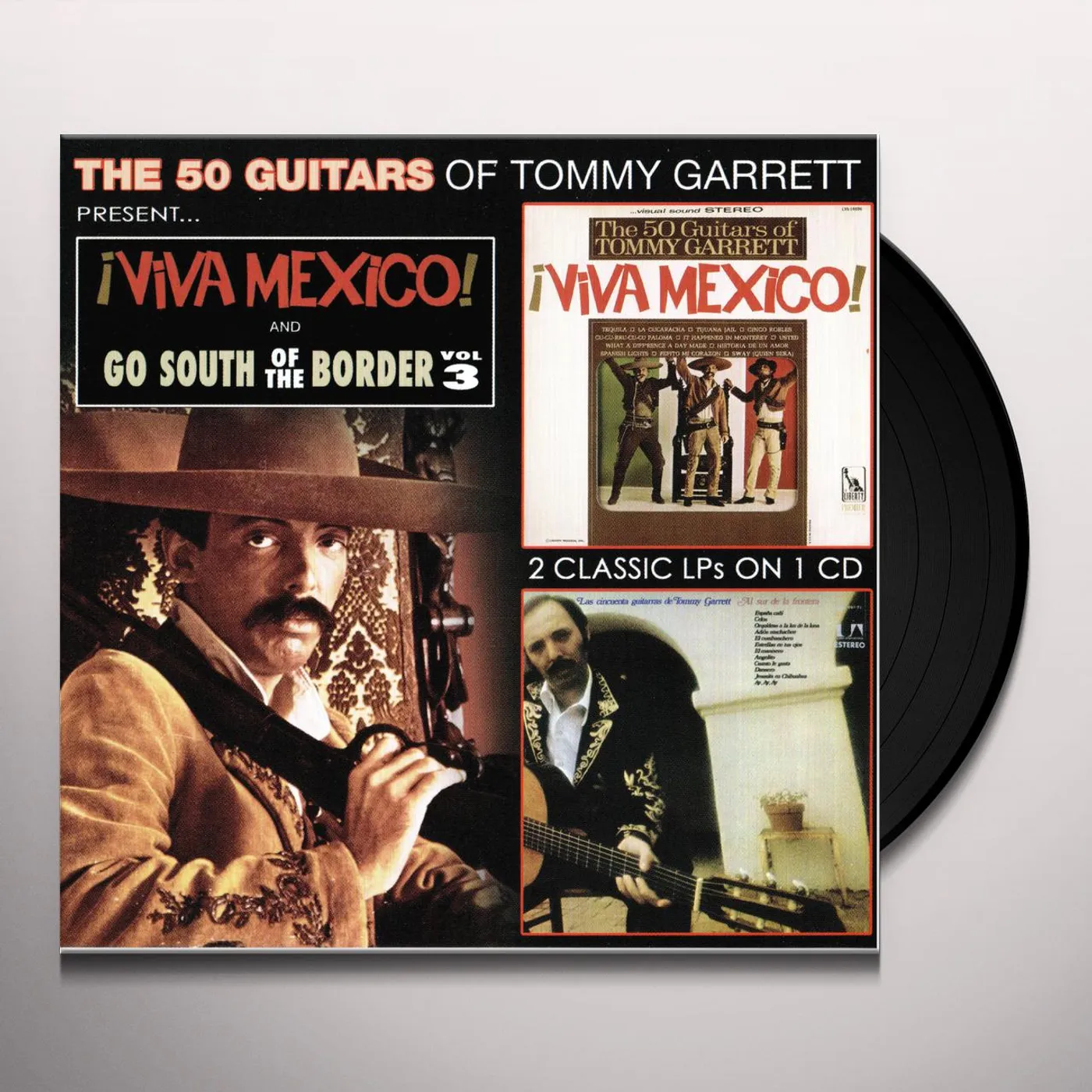 Tommy Garrett VIVA MEXICO! & GO SOUTH OF THE BORDER VOL. 3 CD