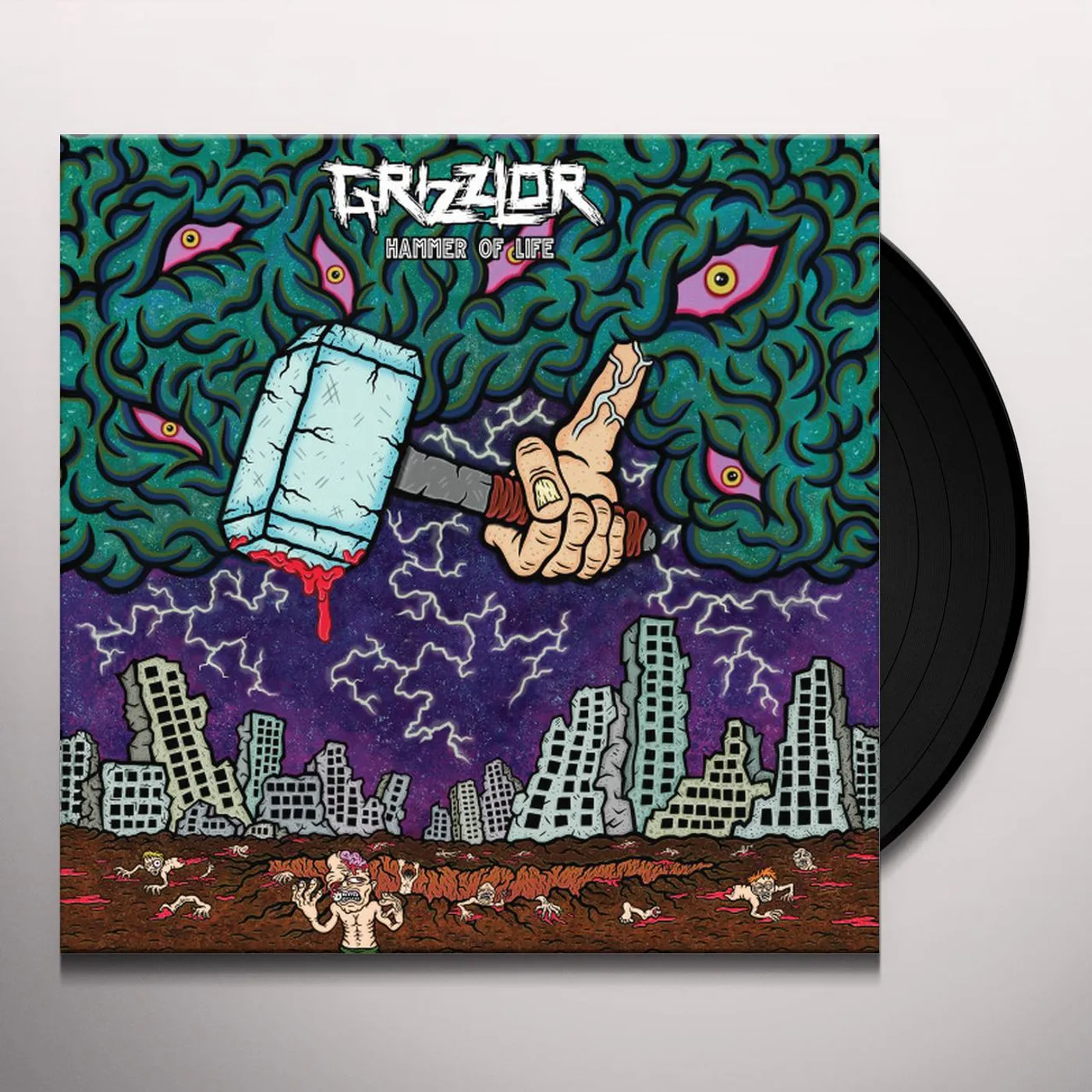 Grizzlor Hammer Of Life Vinyl Record