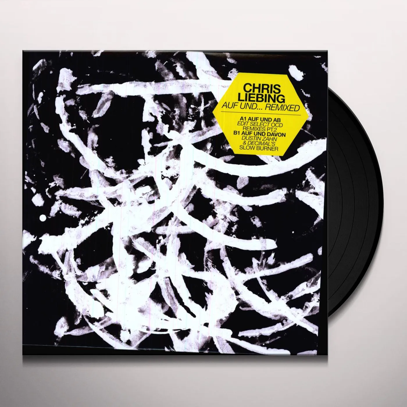 Chris Liebing AUF UND REMIXED Vinyl Record
